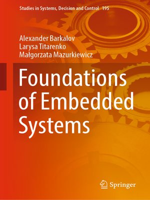 cover image of Foundations of Embedded Systems